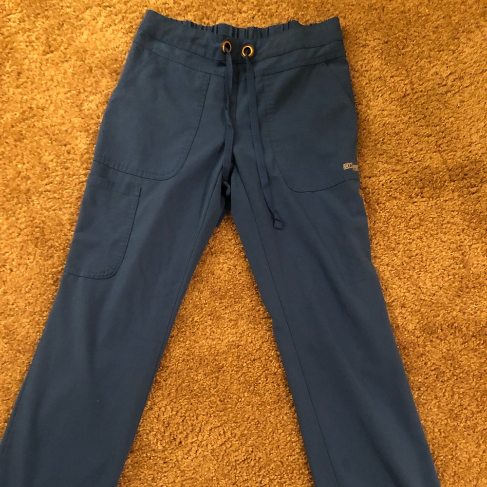Royal blue Greys Anatomy Scrub pants
